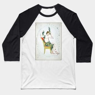 The Cassiopeia by Sidney Hall (1831) Baseball T-Shirt